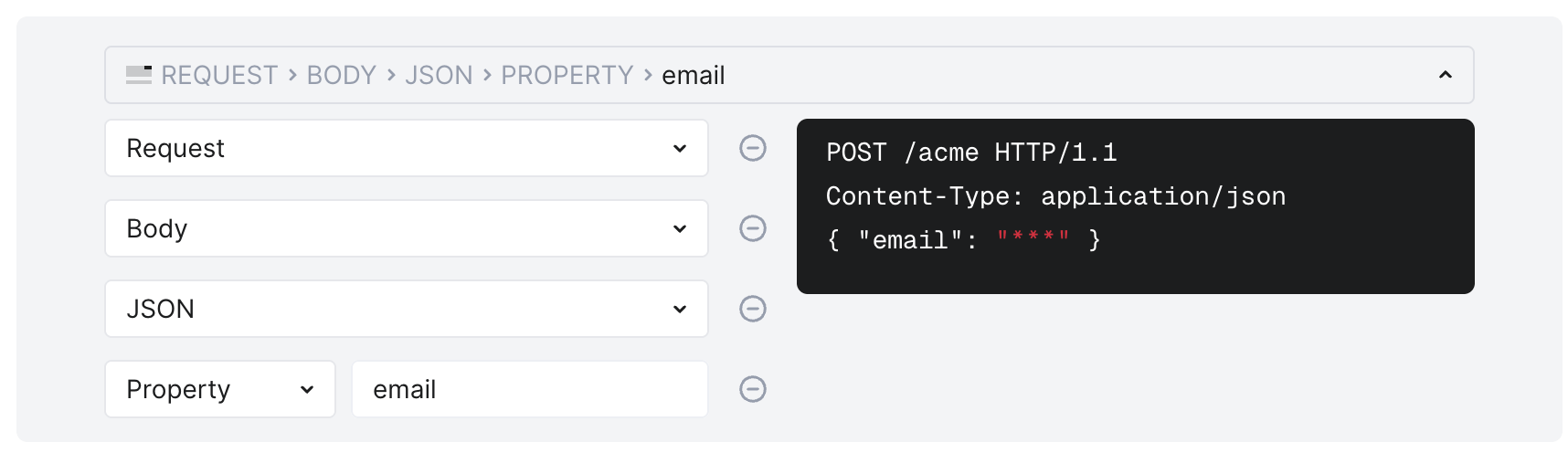 !API Sessions - context parameters - example - request